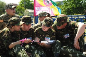 Відбувся І етап Всеукраїнської військово-патріотичної гри “Сокіл” (“Джура”)
